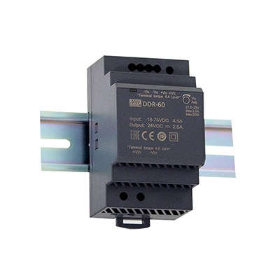 Mean Well DC-DC Converters DDR-60 Series Supplier