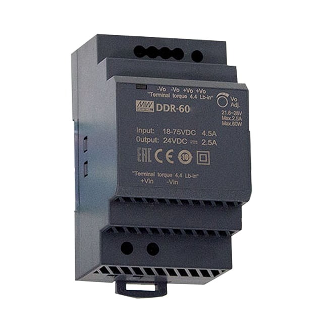 Mean Well DC-DC Converters DDR-60G Supplier
